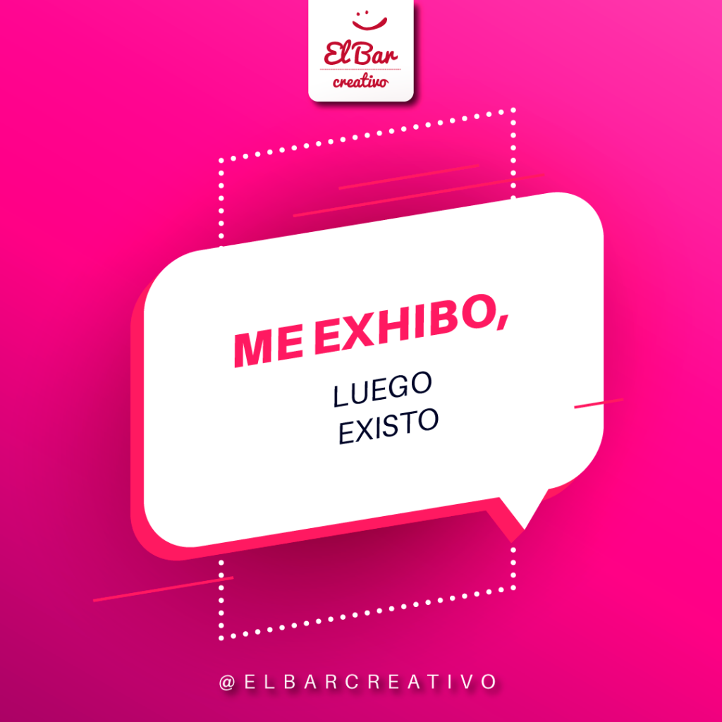 Imagen Me exhibo, luego existo...